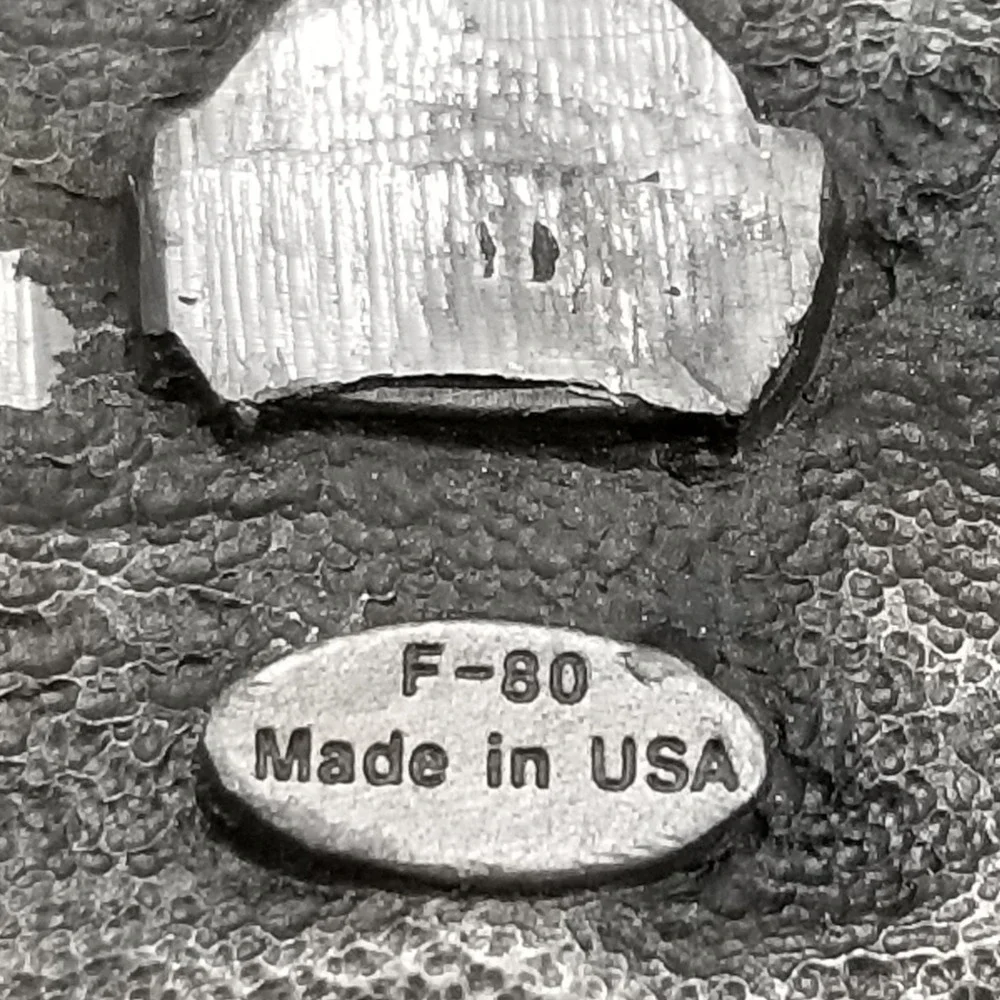 Vintage Carpenters Belt Buckle F-80 Made in USA Pewter Novelty‎ Construction